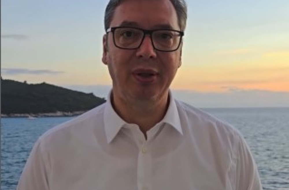 Vučić: "U subotu vodim Vukana na utakmicu Srbija - Švajcarska. Napred, Srbijo" VIDEO