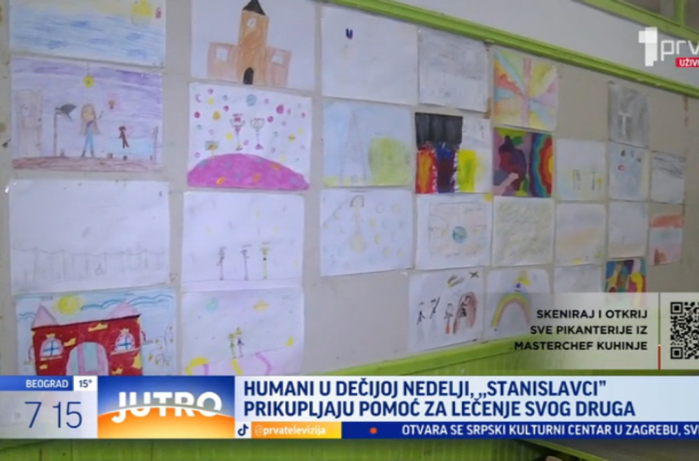 Đaci prikupljaju novac za lečenje svog druga VIDEO