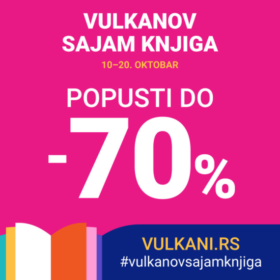 Vulkanov sajam knjiga je počeo: Popusti do 70 odsto