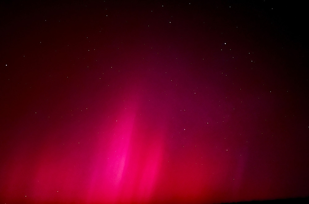 The sky above Serbia "caught fire": This is rarely seen PHOTO