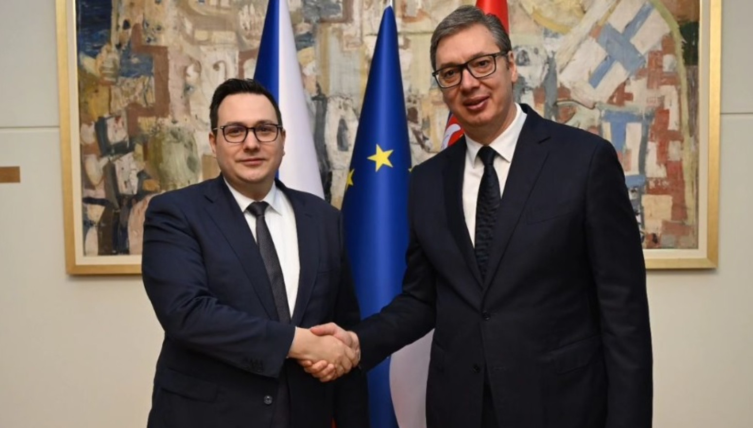 Vučić sa ministrom inostarnih poslova Češke: Preneo zabrinutost zbog sve težeg položaja Srba na KiM FOTO