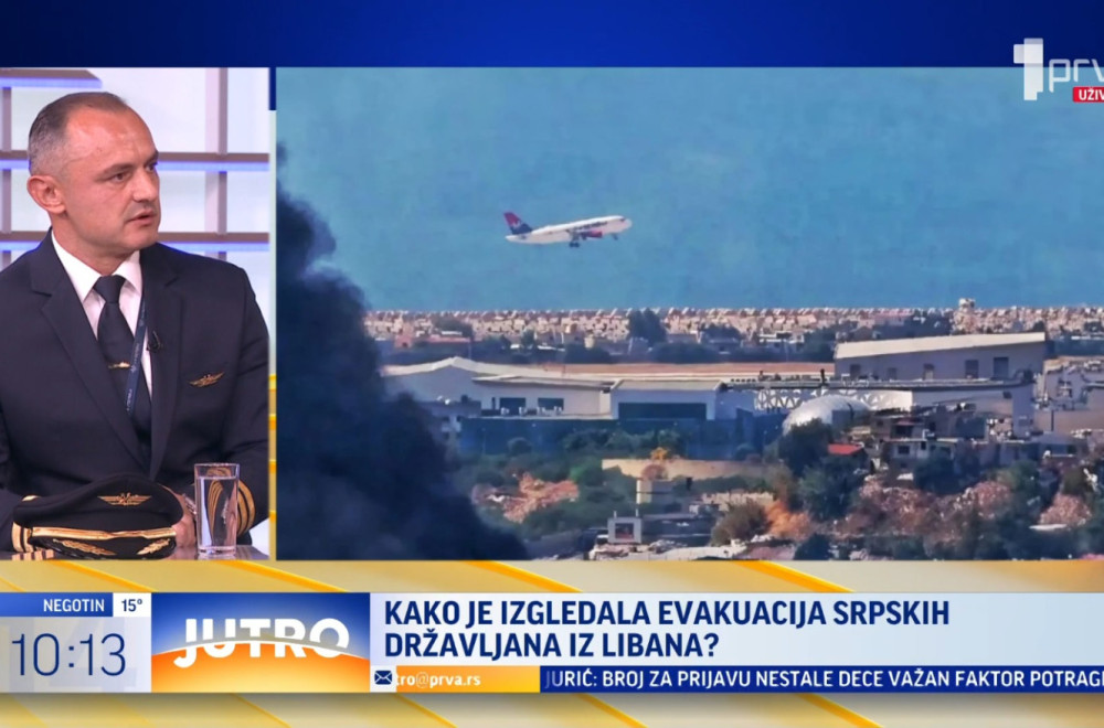 Najdramatičniji let "Er Srbije" koji je gledao ceo svet; Srpski piloti: Primetili smo gust dim... VIDEO