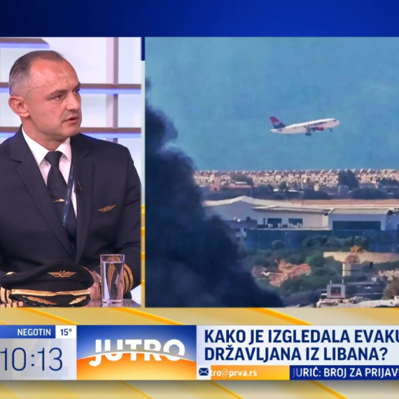 Najdramatičniji let "Er Srbije" koji je gledao ceo svet; Srpski piloti: Primetili smo gust dim... VIDEO