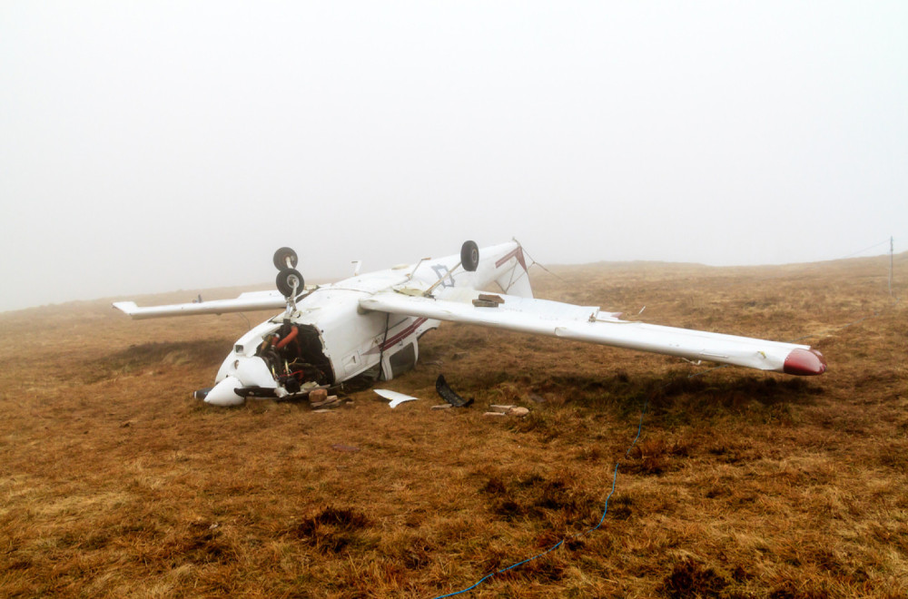 Avion se srušio na naselje: Ima mrtvih FOTO