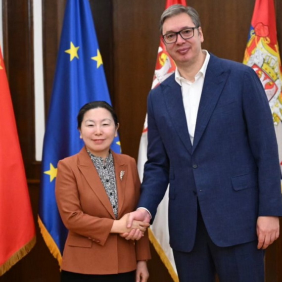 Vučić se sastao sa članom CK KP Kine Li Sijaosin: "Ponosni smo na čelično prijateljstvo sa Kinom" FOTO