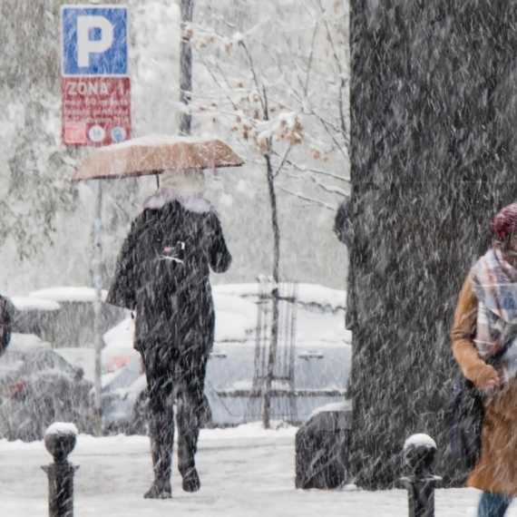 Number of days with snow for all districts in Serbia: This is the list