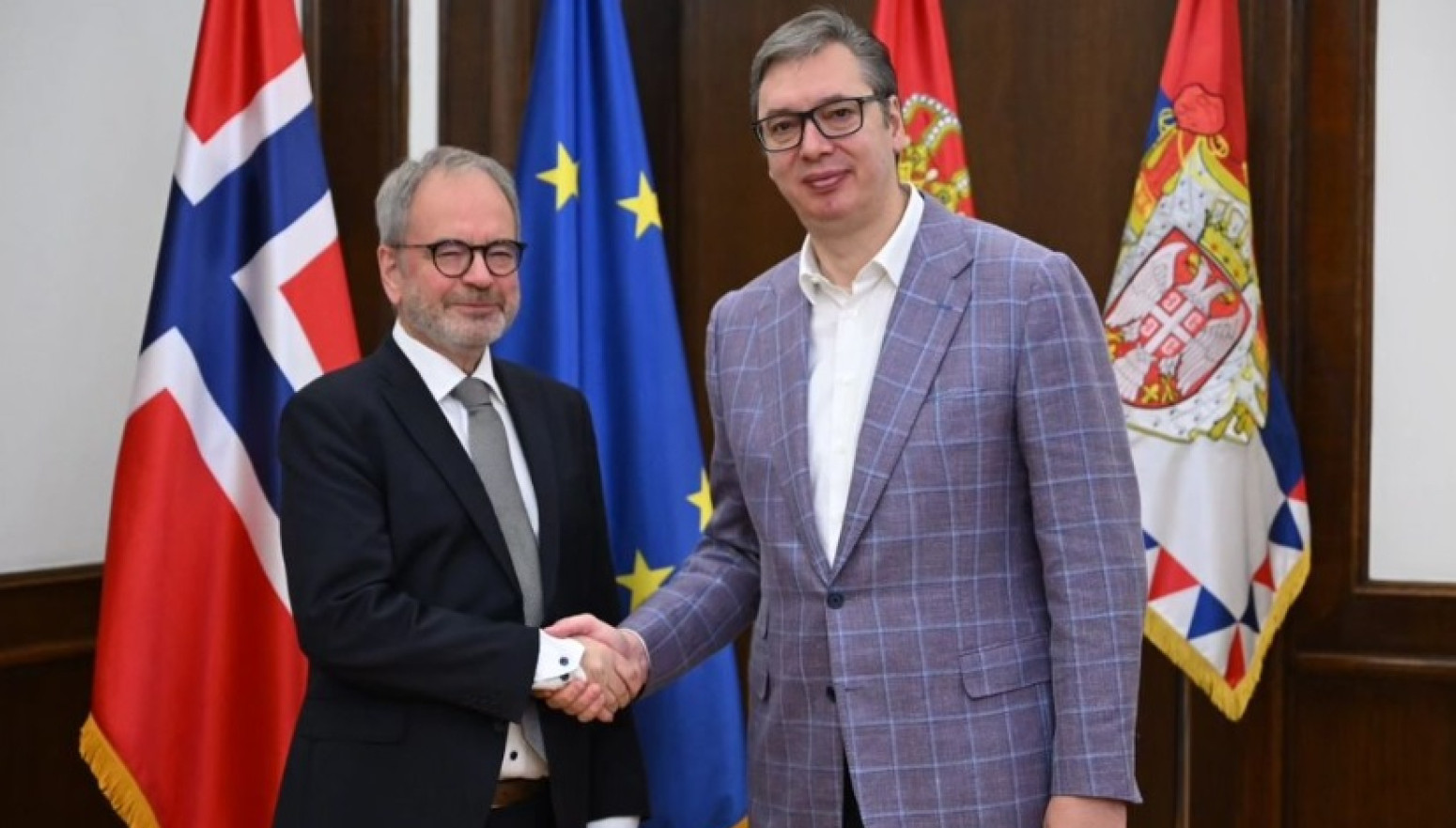 Vučić sa Blankenborgom: "Zahvalio sam Norveškoj na kontinuiranoj politici" FOTO