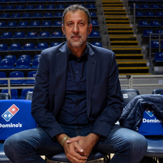 Vlade Divac u "Pioniru" – gleda Partizan FOTO