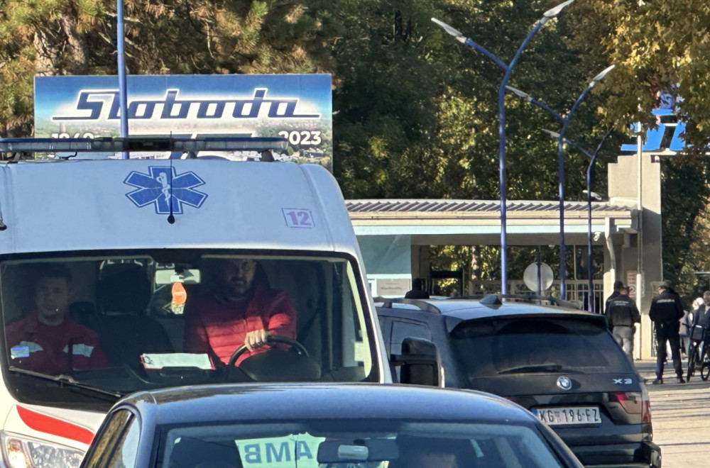 Pacijent povređen u kompaniji "Sloboda" biće transportovan na VMA