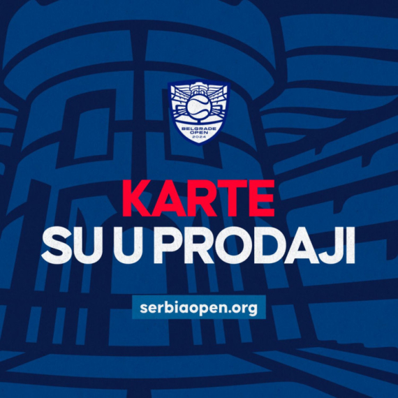 Počela prodaja karata za Beograd open