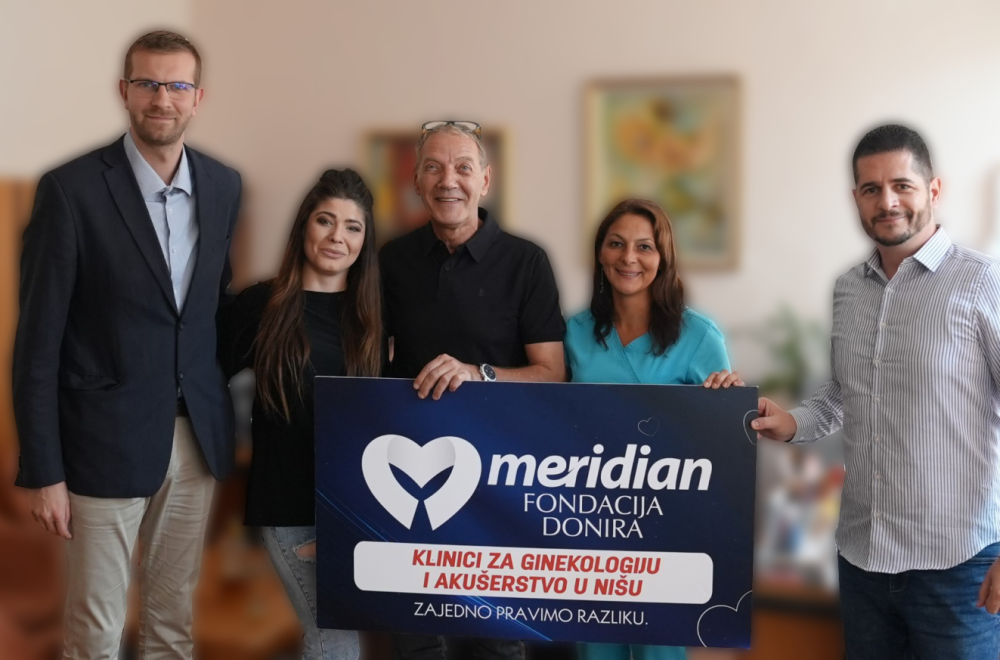 Meridian fondacija obezbedila još jedno porodilište - Najveća humanitarna akcija zaokružena donacijom u Nišu