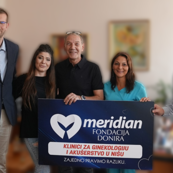 Meridian fondacija obezbedila još jedno porodilište - Najveća humanitarna akcija zaokružena donacijom u Nišu