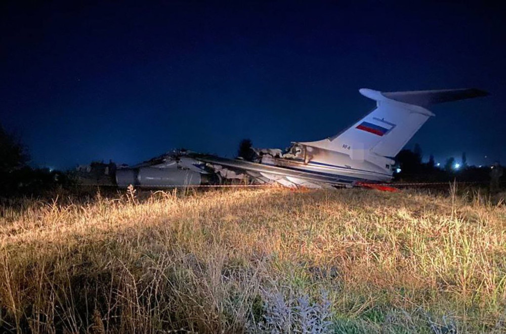 Srušen ratni avion: Eliminisani Rusi? VIDEO