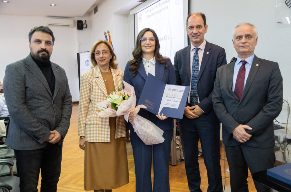 Kompanija NIS dobitnik plakete Mašinskog fakulteta Univerziteta u Beogradu