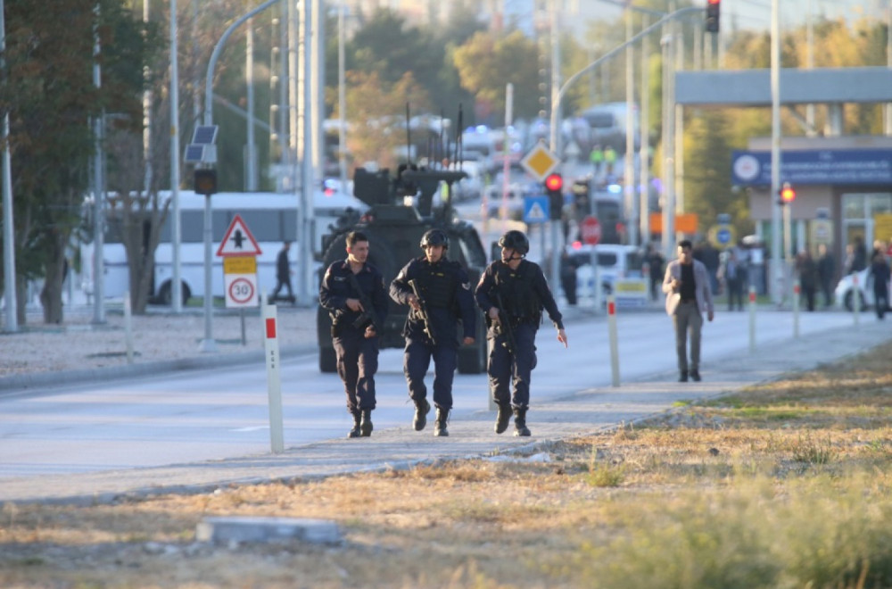 The police killed two of the attackers, the third holds hostage