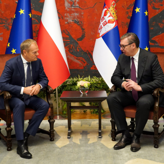 Poljski premijer u Srbiji; Vučić i Tusk se sastali u četiri oka FOTO