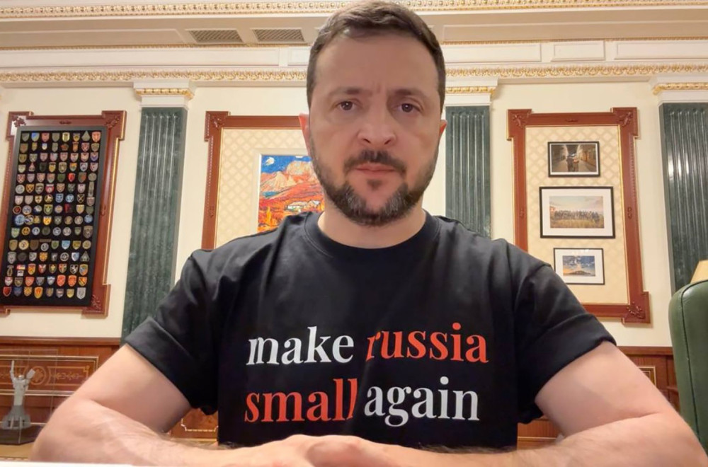 Volodymyr Zelensky and his T-shirt caused outrage; Brutal reaction: Jerk VIDEO