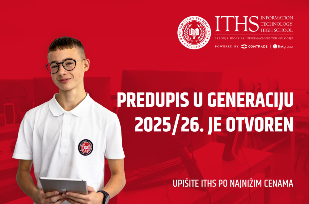 Predupis u ITHS za školsku 2025/26. godinu – Obezbedi svoje mesto na vreme!