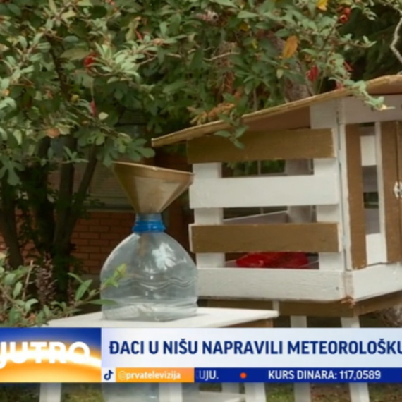 Niški đaci napravili meteorološku stanicu VIDEO