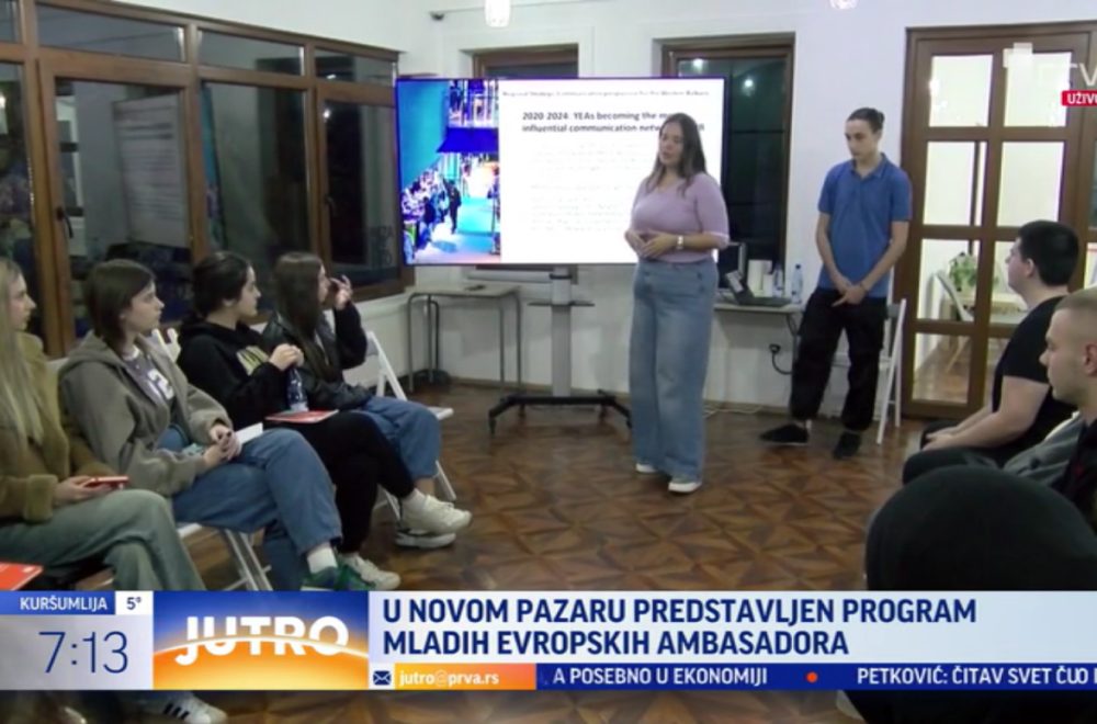 Prijave još samo danas: Predstavljen zanimljiv program za mlade u Novom Pazaru VIDEO