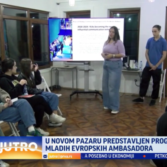 Prijave još samo danas: Predstavljen zanimljiv program za mlade u Novom Pazaru VIDEO