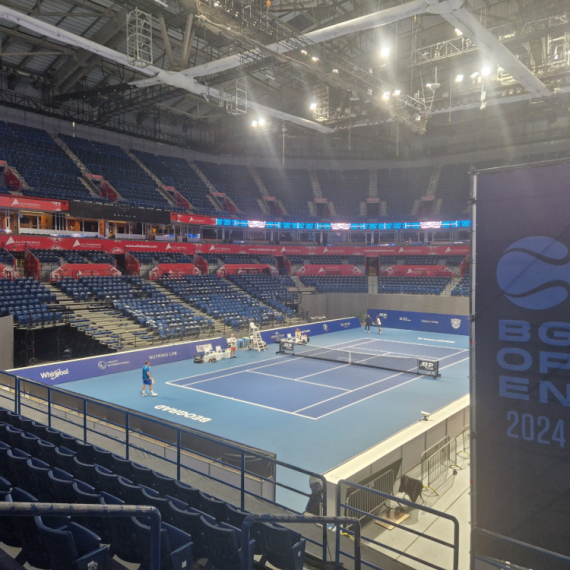 Spektakularni Beograd open – Arena spremna za tenis FOTO/VIDEO