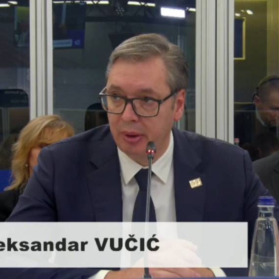 Istorijski govor Aleksandra Vučića pred 46 lidera: Predsednik Srbije na Samitu u Budimpešti FOTO/VIDEO