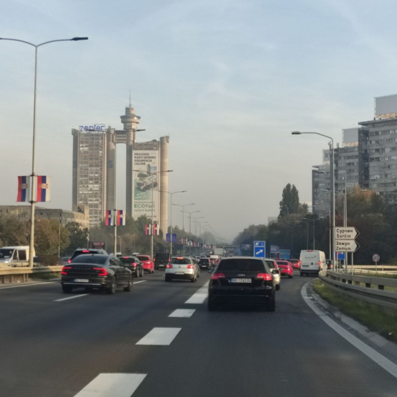 Beograd u "crvenom": Sve stoji FOTO