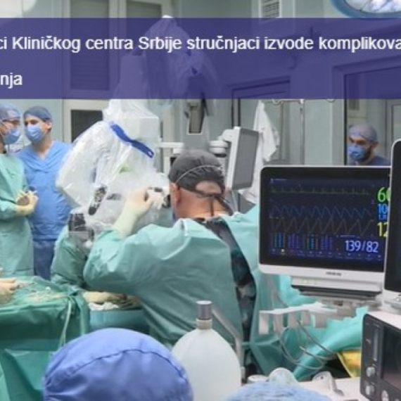 U Neurohirurškoj klinici Kliničkog centra Srbije stručnjaci izvode komplikovane zahvate VIDEO