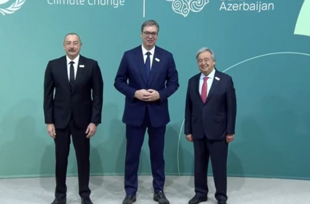 Vučić na Samitu COP29 u Bakuu: "Čast mi je da predstavljam Srbiju" FOTO