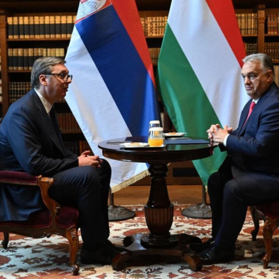 Sastali se Vučić i Orban: Hvala dragi prijatelju; Naše veze su čvršće nego ikada FOTO