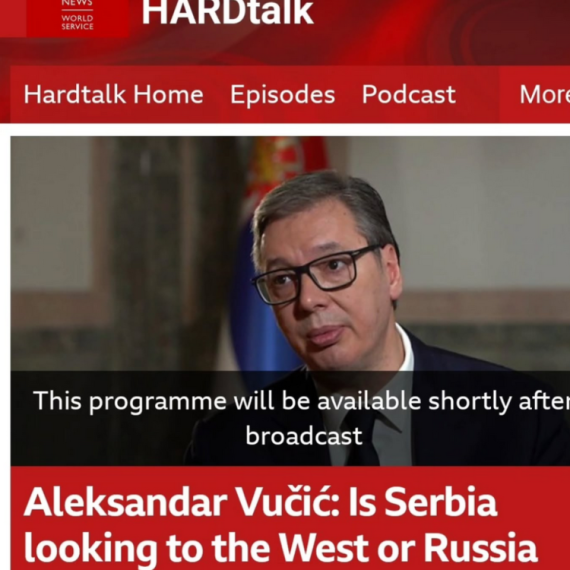 Vučić za BBC World o putu Srbije: "Da li Srbija ide ka Zapadu, Rusiji ili Kini?" FOTO