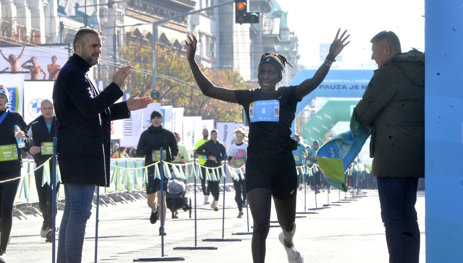 Kenijka slavila na Beogradskom polumaratonu