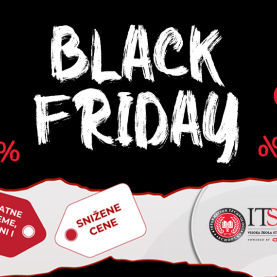 Black Friday i Cyber Monday na ITS-u: studirajte IT po najpovoljnijim uslovima!