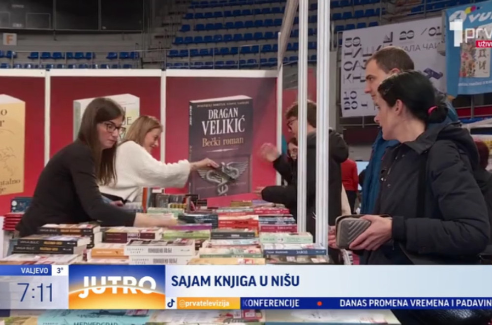 U toku Sajam knjiga u Nišu: Evo šta sve očekuje posetioce VIDEO