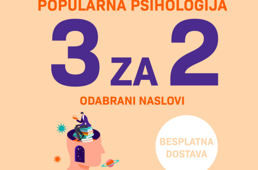 Sjajna ponuda za ljubitelje popularne psihologije: Kupiš 2, čitaš 3 Vulkan knjige