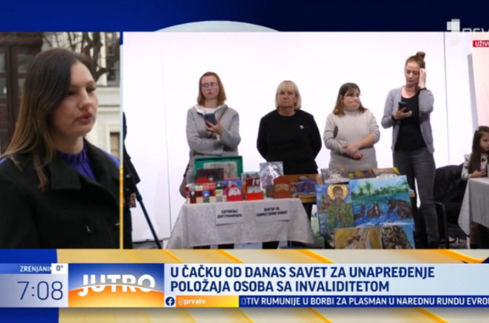 Council for improving the position of people with disabilities opened in Čačak VIDEO