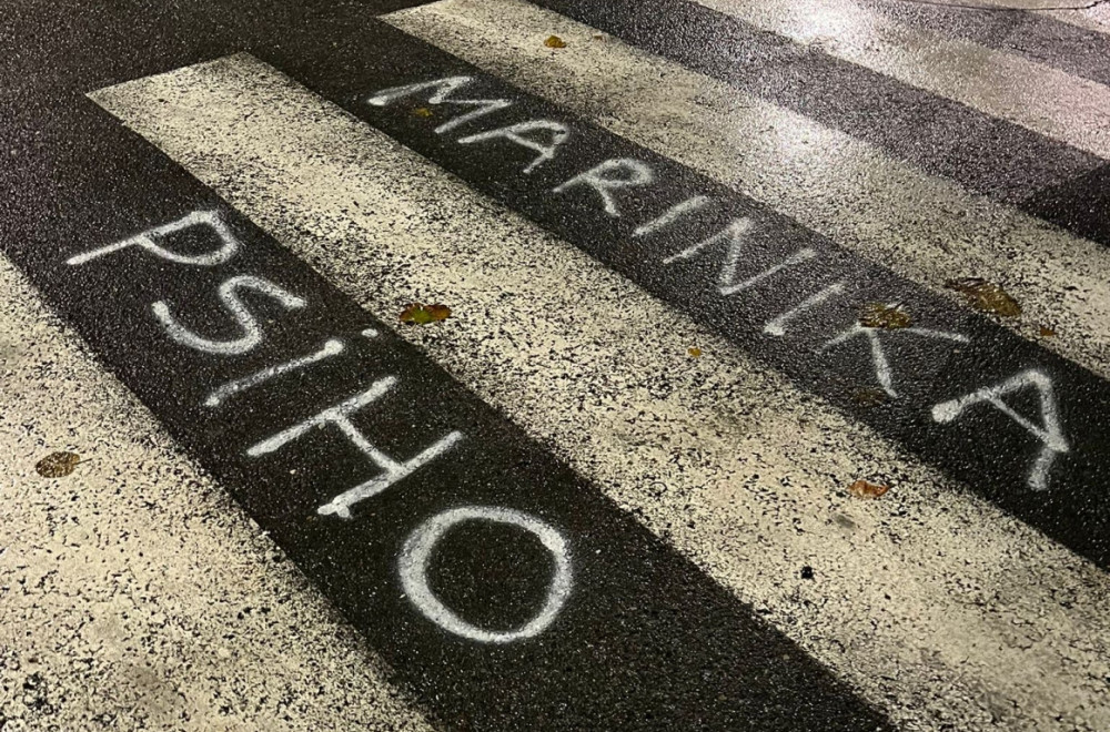 "Marinika psiho": Beogradske ulice išarane grafitima – glas naroda ponovo našao put FOTO