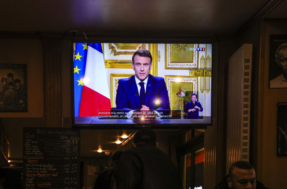 Macron spoke after the fall of the government: Instead of the people, they chose chaos