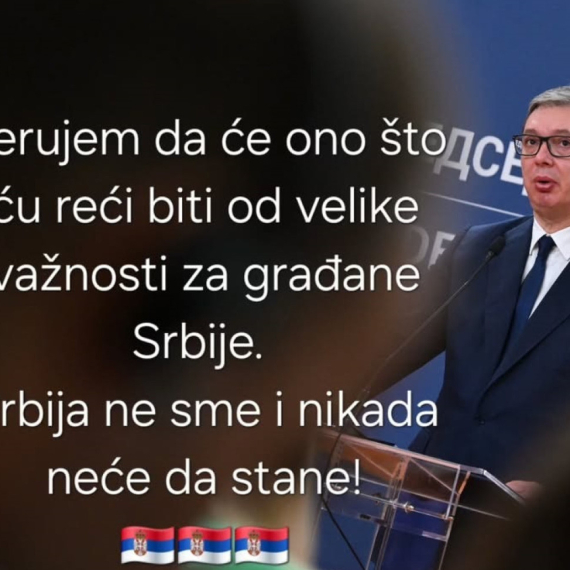 Vučić se vanredno obraća u 18 časova: Ono što ću reći biće od velike važnosti za građane Srbije FOTO