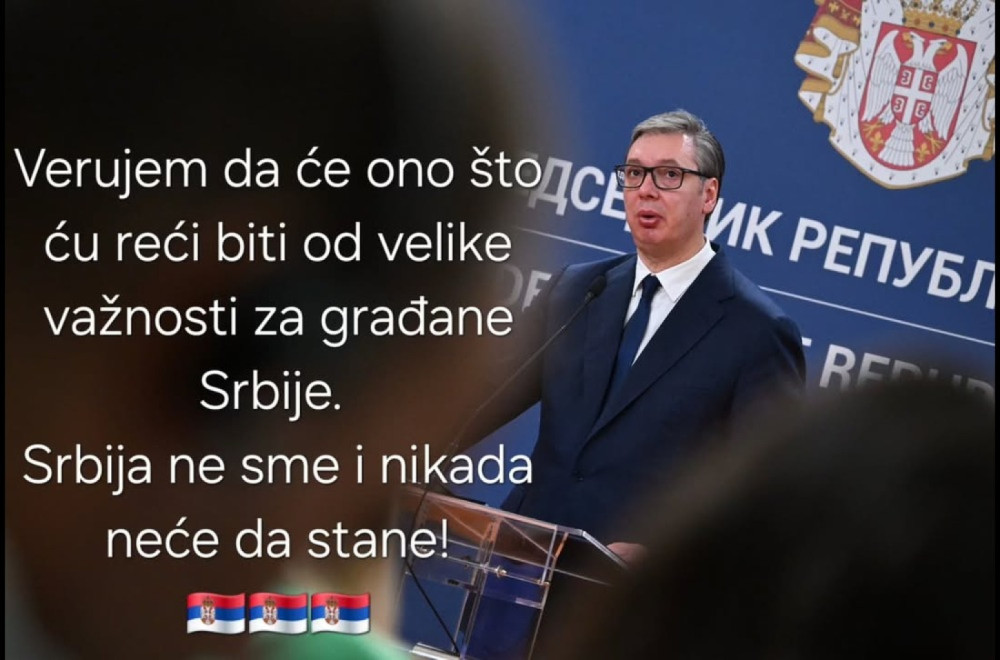 Vučić se vanredno obraća u 18 časova: Ono što ću reći biće od velike važnosti za građane Srbije FOTO