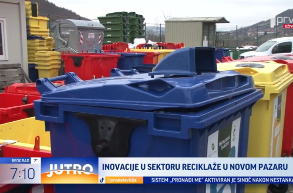 Inovacije u sektoru reciklaže u Novom Pazaru VIDEO