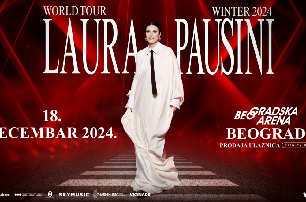 Laura Pausini večeras osvaja Beograd – Italijanska muzička ikona od 20h u Beogradskoj Areni