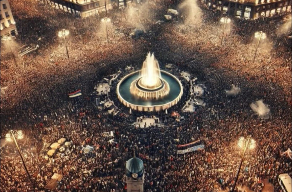 Ivana Španović objavila lažnu fotografiju sa protesta opozicije FOTO