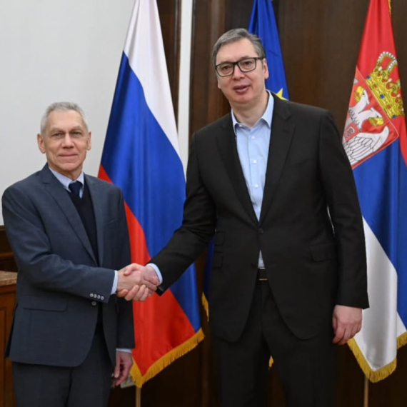 Vučić naskon sastanka sa Bocan-Harčenkom: Dobar razgovor o važnim temama za Srbiju i Rusiju FOTO