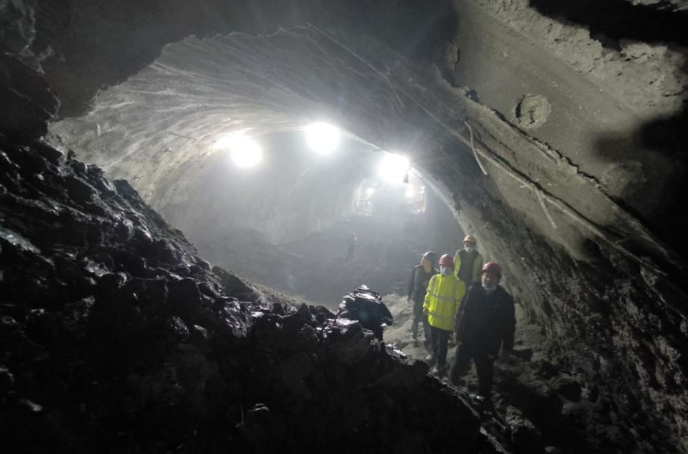 Završeno probijanje leve tunelske cevi tunela Munjino Brdo FOTO