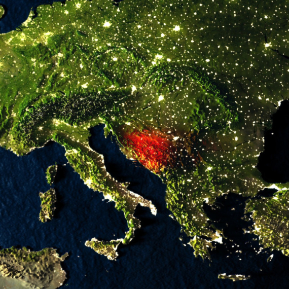 Šta se dešava sa tim mestom? Zabeležen redak meteorološki fenomen MAPA