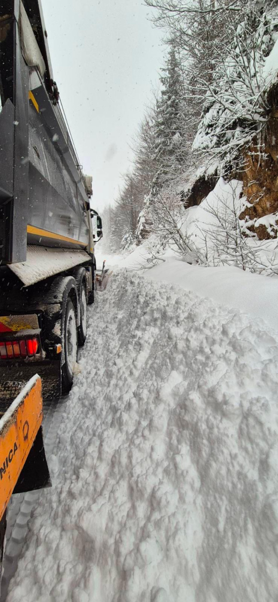 Srpska planina zavejana, sneg pada 20 sati; Teška borba putara, ovuda ne idite FOTO/VIDEO