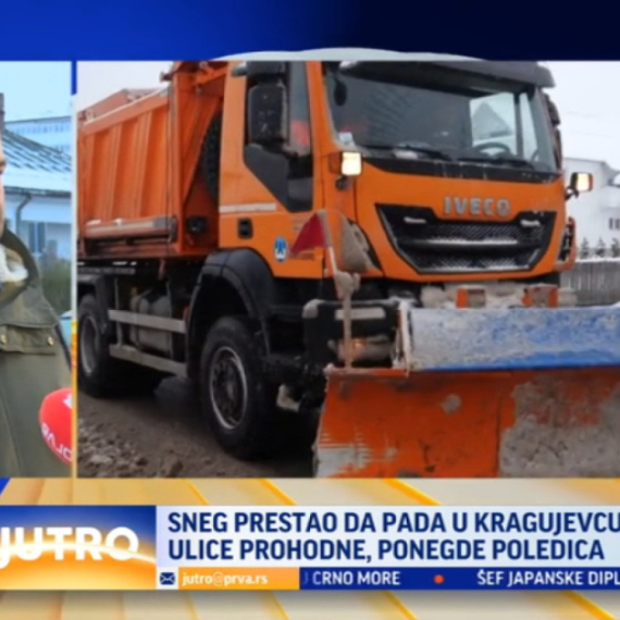 Sneg neprekidno padao 48 sati: Da li ima problema u Kragujevcu? VIDEO