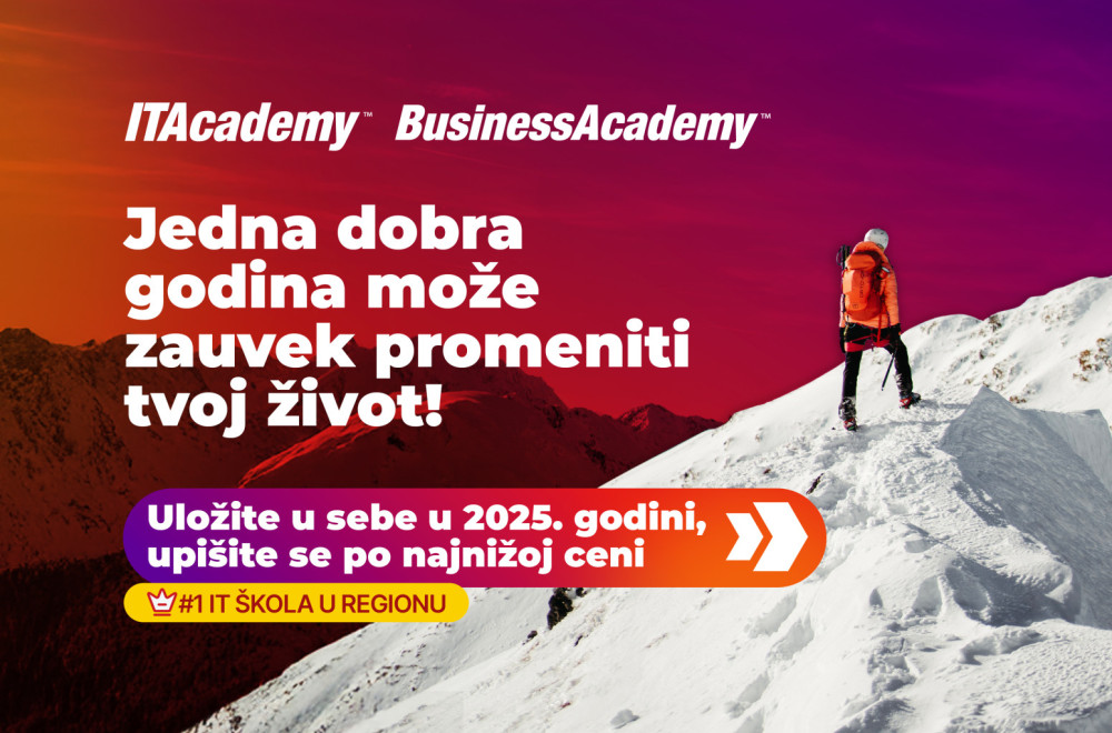 Velika novogodišnja akcija na ITAcademy i BusinessAcademy: Upis po najnižoj ceni + poklon